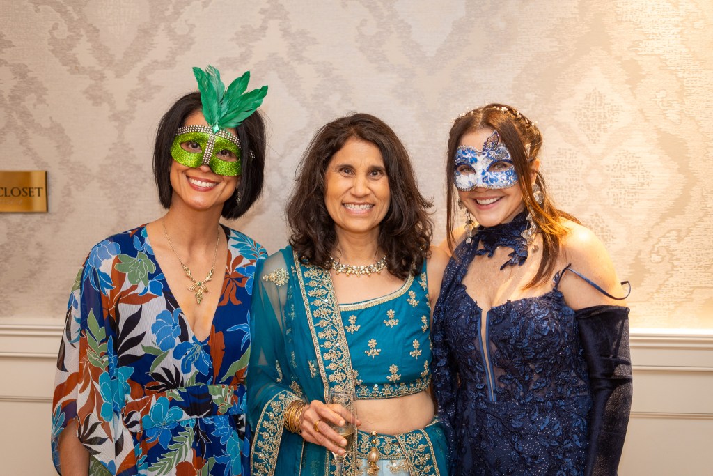 Guests in masks at the Open Dance Project benefit